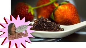 Riso gamberi e caviale di caffè ! Caviale Di Fragola Sferificazione Molecolare Youtube