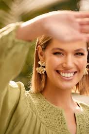 Silk Collection Gold new Statement Necklace Roma