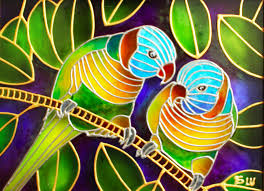 Pin On Glass Paintings Painted Glass