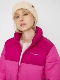 Champion Women S Coach Jacket Pink Coggles New Releases