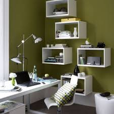 We're partial to wall shelf designs with no visible brackets, a.k.a. 51 Cool Storage Idea For A Home Office Shelterness