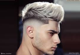 Do you like the hair color? 14 Best Faux Hawk Haircuts For Men Right Now Men Hair Color Mens Hairstyles Short Mens Hair Colour
