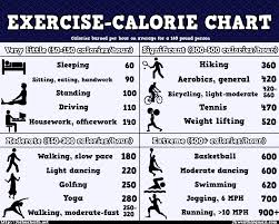 Calorie Burn Chart