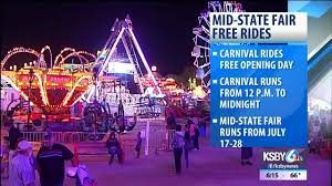 Carnival Rides Will Be Free On First Day Of California Mid