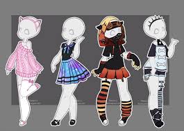 Explore ashawne matthewss board anime and hoodies followed by 129 people on pinterest. Gachapon Outfits 18 Drawing Anime Clothes Drawing Clothes Character Design