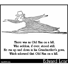 There Was And Old Man On A Hill Poetry For Kids Edward Lear Great Poems