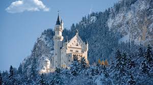 Snow covered neuschwanstein castle in germany. Neuschwanstein Castle In Snow Travel For Kids Youtube