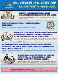 Penubuhan jawatankuasa keselamatan dan kesihatan di tempat kerja (seksyen 30). Santai Department Of Occupational Safety And Health Facebook