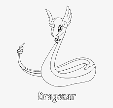 Opens in a new window; Dragonair Pokemon Coloring Page Transparent Png 600x783 Free Download On Nicepng