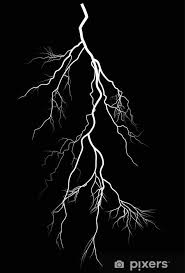 Black And White Lightning Background Bright Lightning Isolated On Black Illustration Wall Mural Pixers We Live To Change In 2020 Illustration Wall Love Background Images Vintage Graphic Design