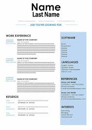 No more writer's block or formatting difficulties in word. Cv Sample In Doc Format Download For Word Free Resume