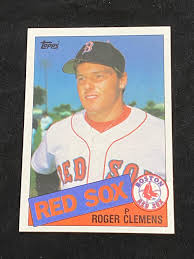 Roger clemens 1985 topps #181 rookie card near mint to mint condition $19.95. Lot Nm Mt 1985 Topps Roger Clemens Rookie 181 Baseball Card