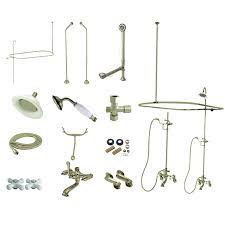 Maybe you would like to learn more about one of these? Kingston Brass Cck1188px Vintage Clawfoot Tub Faucet Package Brushed Nickel Kingstonbrass Com