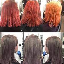 It's simple, one or two times a week use some oil, it can be argan or coconut, to keep your red locks soft. How To Dye Your Hair Ash Brown Starting From A Red Color