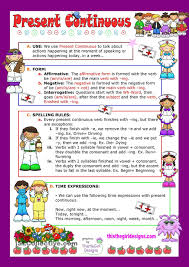 Simple Present Tense Simple Past Tense Present Continuous Exercises Present Continuous Simple Present Tense Main Verbs Simple Past Tense
