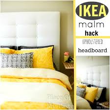 Ikea Hacks A Diy Upholstered Malm Headboard Ikea Malm Hack Ikea Headboard Hack Ikea Malm Bed