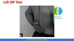 Image result for Lift-Off Subscapularis Test