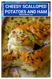 Cheesy Scalloped Potatoes And Ham Recipe Scalloped Potatoes And Ham Scalloped Potatoes Cheesy Scalloped Potatoes