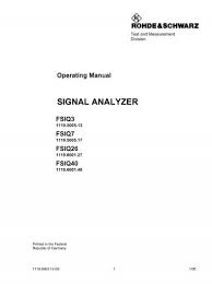Very satisfied with the services provided! Operating Manual R S Fsiq Rohde Schwarz