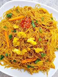 Spicy Singapore Noodles Singapore Noodles Vermicelli Recipes Rice Noodle Recipes
