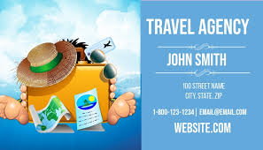 Design your own travel agent business card online with our free business card templates and online design tool! Travel Agency Business Card Template Postermywall