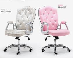 Multi Color Luxury Royal Pu Home Computer Chair Velvet Fabric Middle Back Manager Chair Modern Ergon Pink Office Chair Adirondack Chairs For Sale Modern Chairs