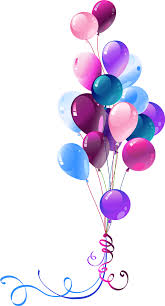 Pink flowers fabulous birthday card karenza paperie. Download Hd Transparent Balloons Happy Birthday Png Picture Clipart Pink And Purple Balloons Png Transparent Png Image Nicepng Com