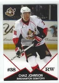 2008-09 Binghamton Senators (AHL) Chaz Johnson