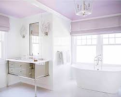 The vaulted ceiling in the living room features purple painted beams that create an unforgettable first impression. Painting Bathroom Ceiling Same Colour As Walls Image Of Bathroom And Closet