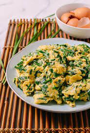 Chinese Chives Eggs Stir Fry Recipe Chinese Chives Easy Chinese Recipes Chives Recipe