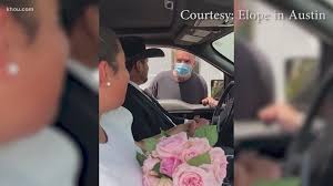 18 thanksgiving square chapel premium high res photos. Texas Company Offers Couples Safe Affordable Drive Thru Wedding Khou Com