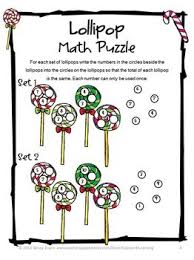 Enjoy the five worksheets with answers on the second page. Free Christmas Math Worksheet Puzzles Christmas Math Maths Puzzles Christmas Math Worksheets
