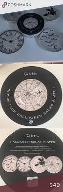 9 Plates Sur La Table Halloween New W Box In 2020 Halloween News Fall Entertaining Halloween 9