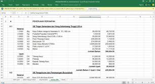 By dewa posting september 24, 2020. Contoh Rab Rumah Type 45 Excel Barisan Contoh
