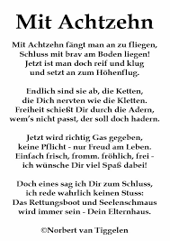 Gedicht Zum 18geburtstag Geburtstagskarte 18 Geburtstag Sprüche