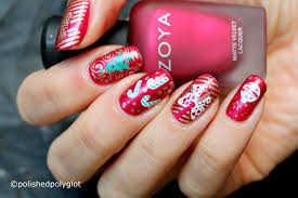 You can easily wear this every day and flaunt this. Nail Art Red Gold And White For A Loud Christmas Nail Design Polished Polyglot