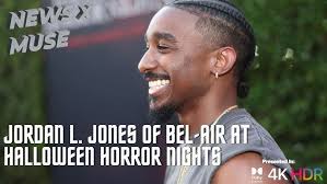 Jordan L. Jones of Bel-Air at Halloween Horror Nights