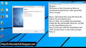 Old versions also with xp. K Lite Codec Pack 64 Bit Download Free 2014 Latest Version Windows Youtube