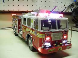 Get the best deals on collectible firefighting & rescue models when you shop the largest online selection at ebay.com. Custom 1 32 Code 3 Seagrave Fdny Squad 61 Pumper Fire Truck W Working Lights And Siren Fire Trucks Toy Fire Trucks Trucks