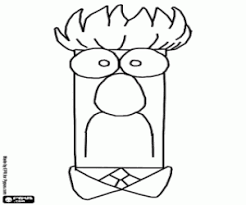 Download free beaker png with transparent background. The Face Of Beaker From The Muppets Coloring Page Printable Game