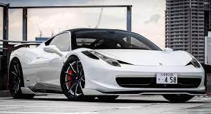 lexani custom luxury wheels vehicle gallery white ferrari 458 ferrari 458 ferrari