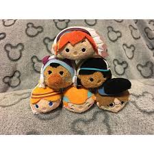 So Thankful To My Friend Lianne For Picking Me Up The New Peter Pan Tsum Tsum Set From Disneyland Paris Disney Account Disney Blog Disneyland