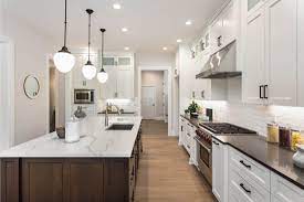 Dark wood cabinetry requires contrasting light wall colors to open and brighten the space. What Color Floor With White Cabinets Home Decor Bliss