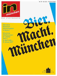 In Munchen Ausgabe 10 2016 By In Munchen Magazin Issuu