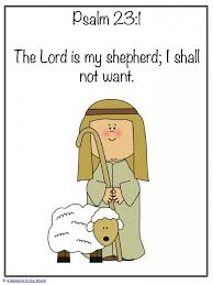 David declares, the lord is my shepherd. Monday Memory Verse Psalm 23 1 Simple Living Creative Learning