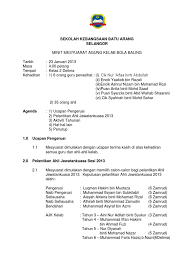 Maybe you would like to learn more about one of these? Minit Mesyuarat Agung Kelab Bola Baling 2013 1