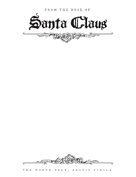 Check spelling or type a new query. Free Download Santa S Stationery Santa Letter Template Christmas Lettering Santa Template