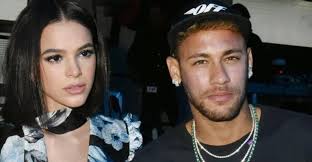 Neymar's girlfriend bruna marquezine kiss scenes compilation. Bruna Marquezine Clears Tanned Spots With Neymar Jr