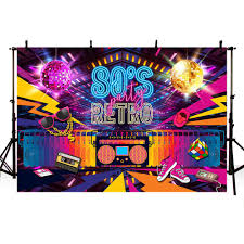 This totally 80's valentine's day party post is sponsored by seagrams escapes. Mehofoto 8x6ft Retro Back To 80s Themed Party Decorations Banner Photo Studio Booth Background Hip Hop Disco Backdrops For Photography Buy Online In Lithuania At Lithuania Desertcart Com Productid 98875812
