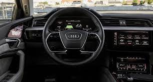 Audi Shows 2020 E Tron Crossovers Cabin That Gets Door Screens Audi E Tron Dream Cars Audi